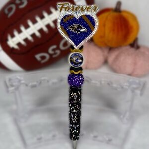 Baltimore Ravens Rhinestone Pen
